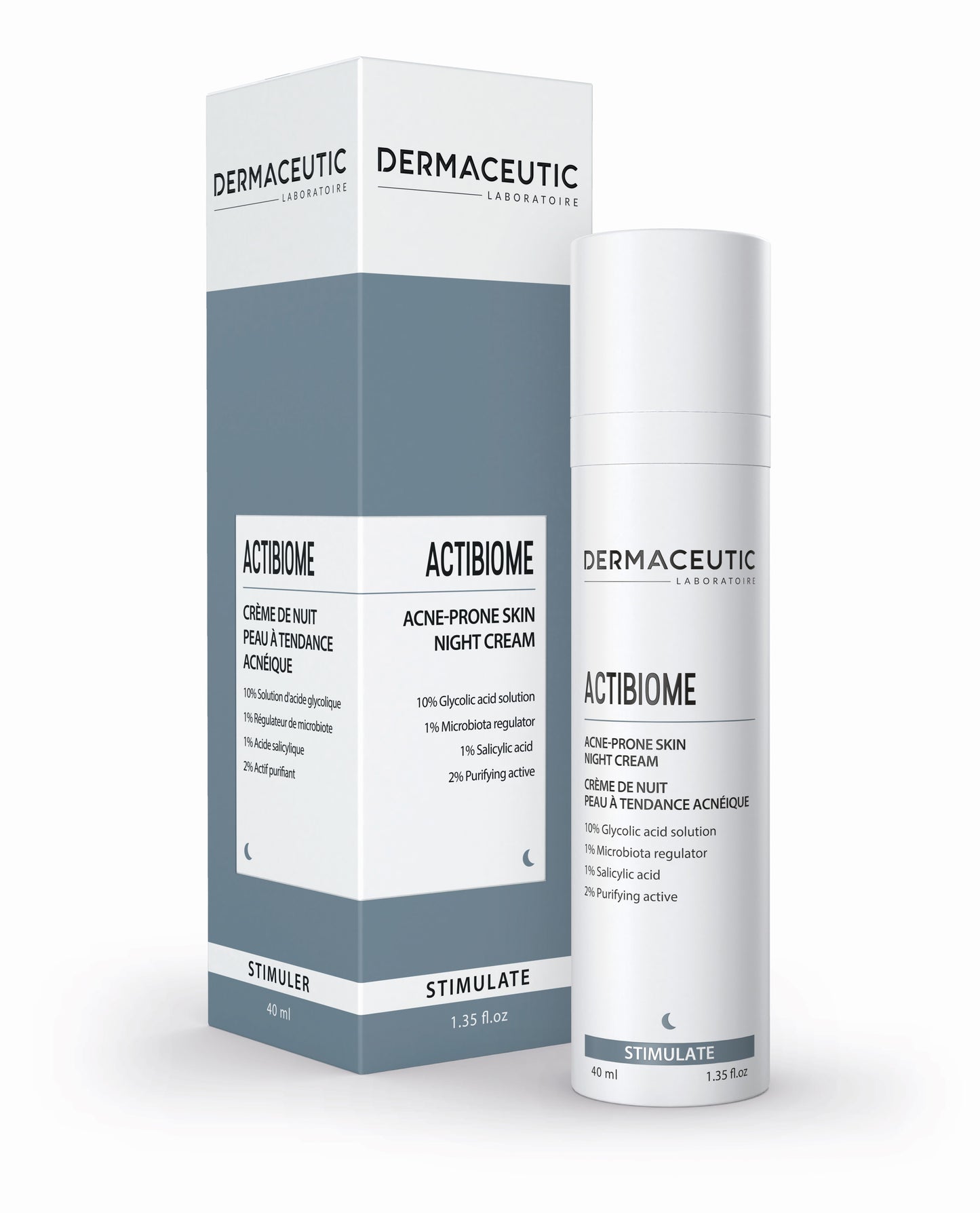 Dermaceutic Actibiome Acne-prone Skin Night Cream 40ml